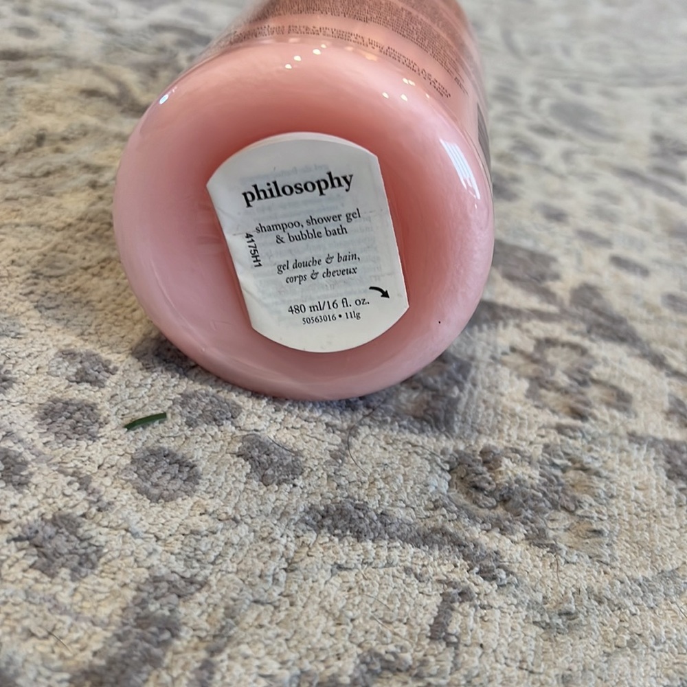 Pink Marshmallow Buttercream Philosophy Shower Gel/ Shampoo/ Bubble Bath - Picture 3 of 5